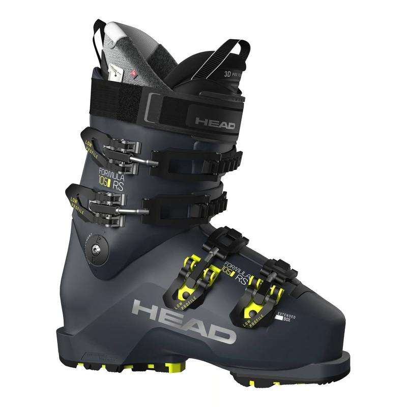 Head Formula 105 GW Womens Ski Boot 2023 24.5 Dark Blue/Yellow
