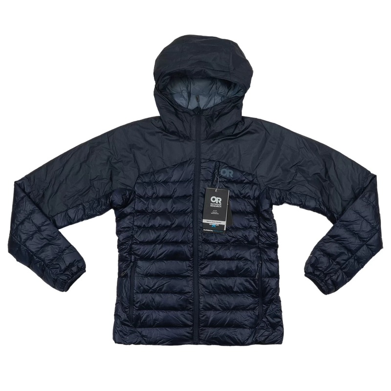 Outdoor Research Helium Down Hoodie – Men’s S Blue
