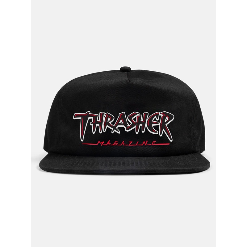 Slash Snapback Hat O/S BLACK