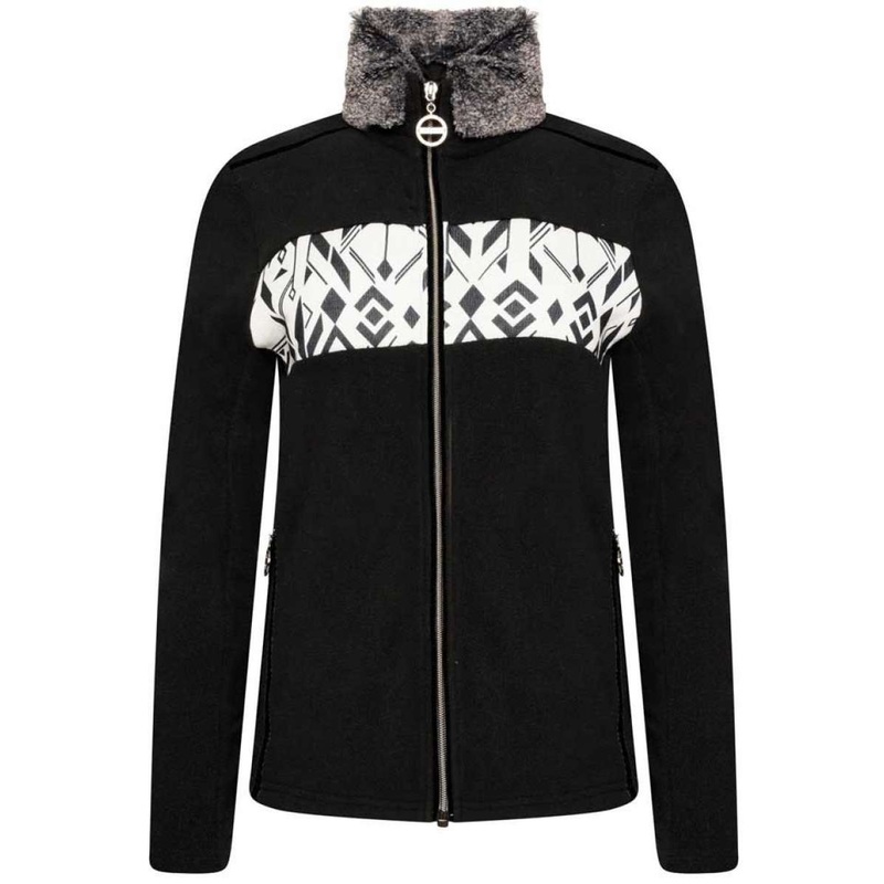 Dare2B Ladies Engross II Full-Zip Sweater 2023 BLACK 4