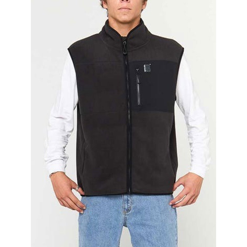Search Polar Fleece Jacket SM BLACK (0090)