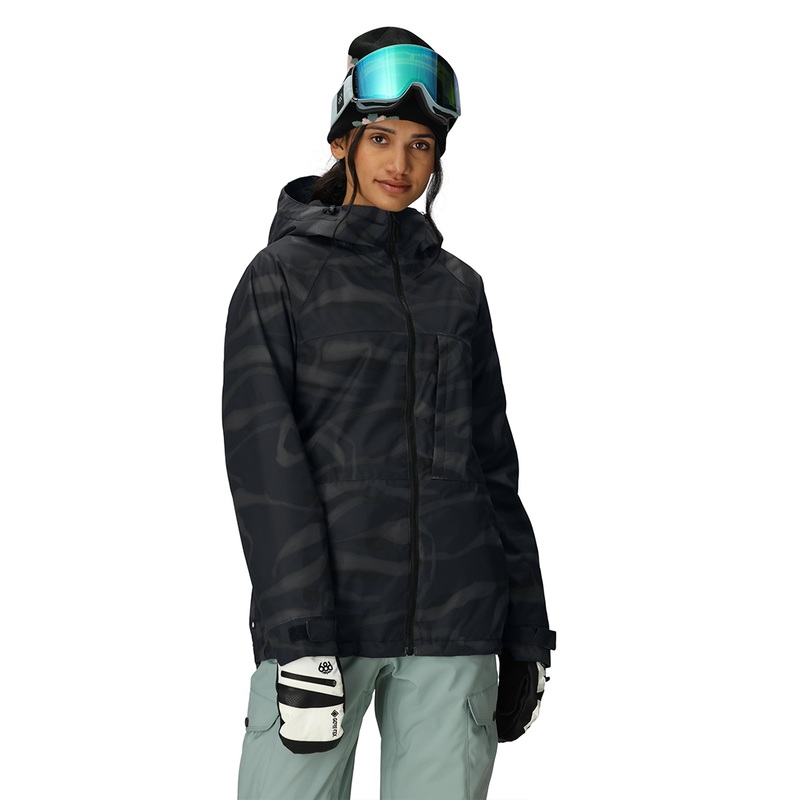 686 Women’s Athena Insulated Jacket 2026 BLKVAPOR XS