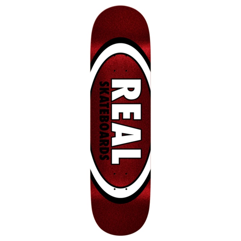 Easy Rider Oval Red Fire 8.5” Skateboard Deck 8.5 RED FIRE