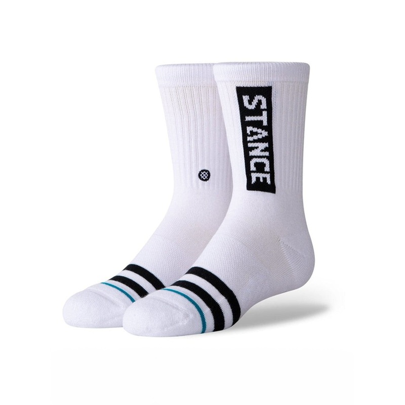 Og White Socks (Kids) LRG WHITE (WHT)