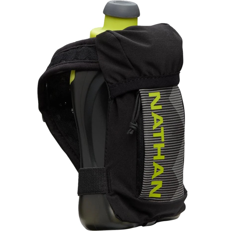 QuickSqueeze Plus Handheld Bottle 12oz Black/Lime One Size