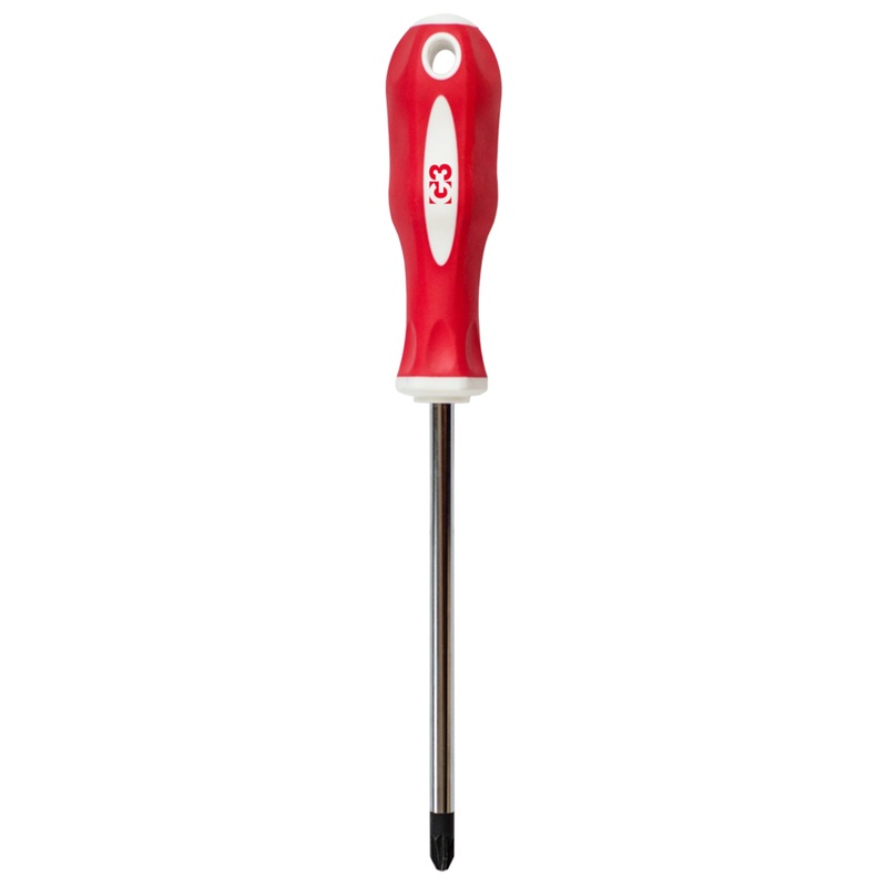 ShopTech PoziDriv #3 Screwdriver O/S RED
