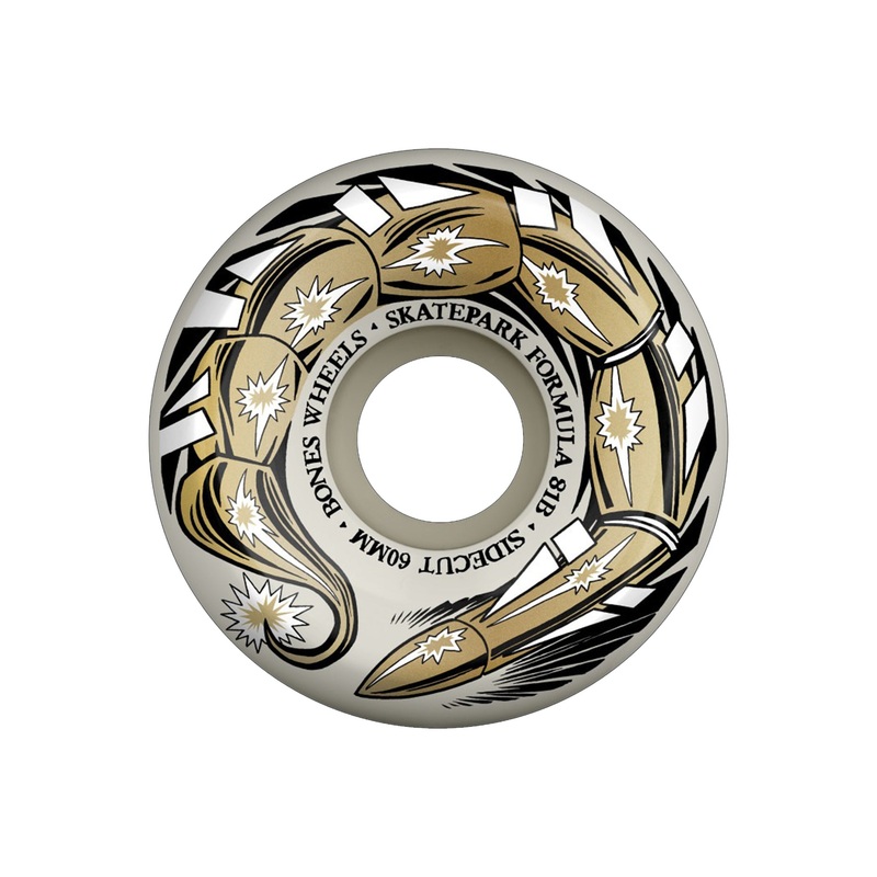 SPf Sidecut Scorpedo 84b Skateboard Wheels 54MM/84B NATURAL