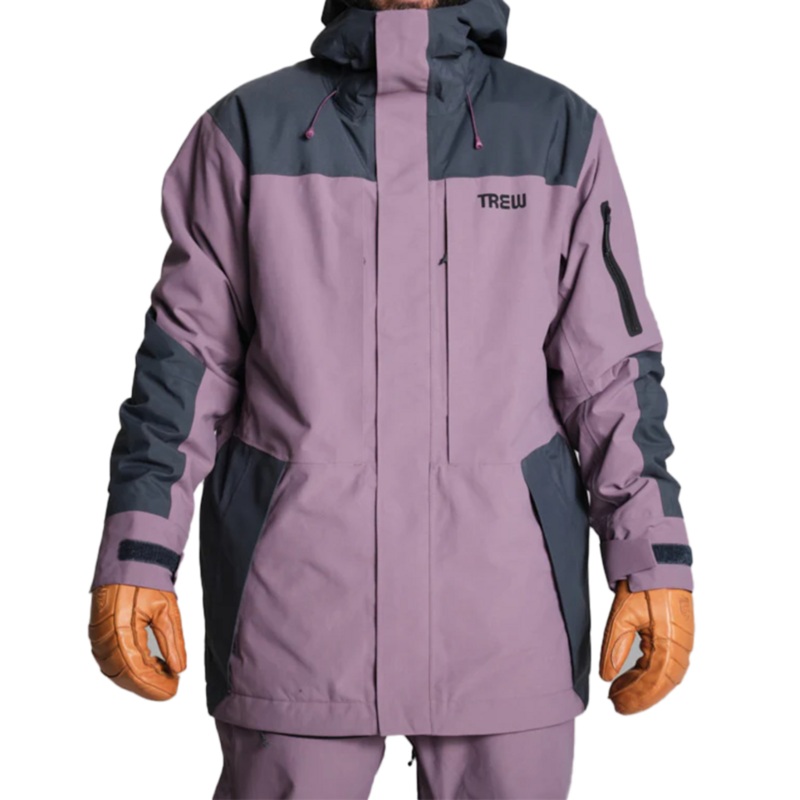 Trew Gear Men’s Tatoosh Jacket M Black Plum New