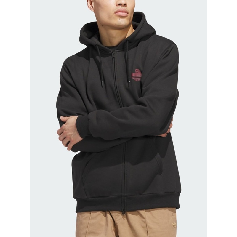 Zip Skate Shmangry Black/Red Shadow Hoodie MED BLACK/SHADOW RED