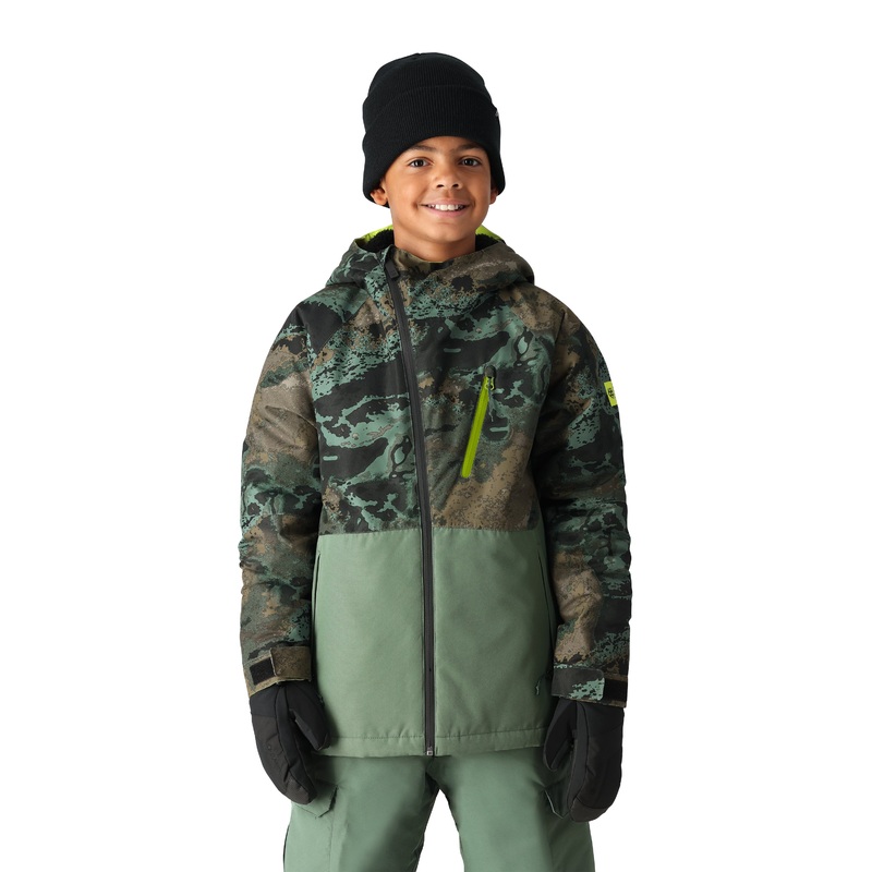 686 Boys’ Hydra Insulated Jacket 2025 CYPRESS GREEN M