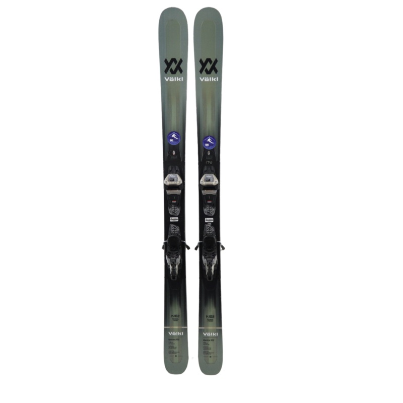 Volkl Mantra 102 2022 + Marker Griffon Demo Bindings- USED 170cm