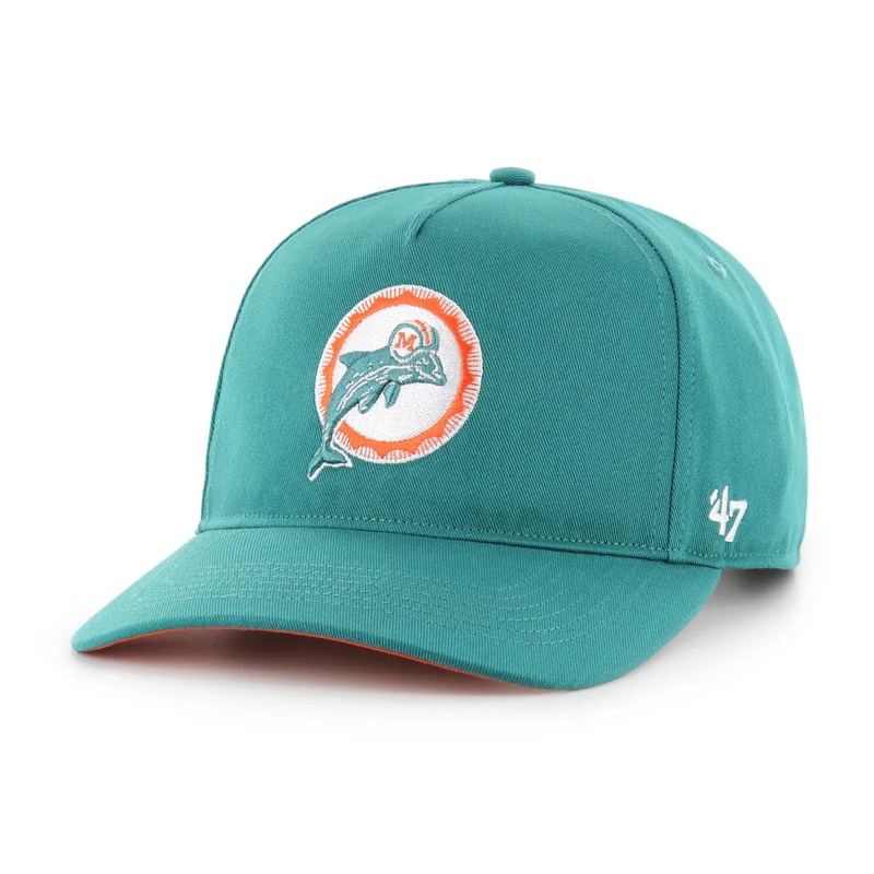 ’47 Brand Hitch RF Legacy Relaxed Fit Hat- Miami Dolphins OS