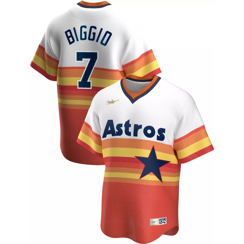 Cooperstown Collection Player Jersey- Houson Astros Craig Biggio L