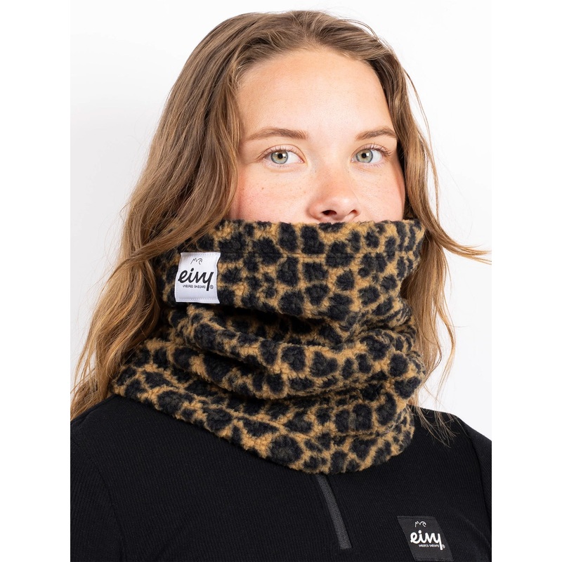 Sherpa Leopard Beanie Neckwarmer (Women) O/S LEOPARD
