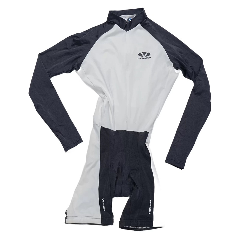 Voler Long Raglan Ion Long Sleeve Skin Suit – Men’s S White