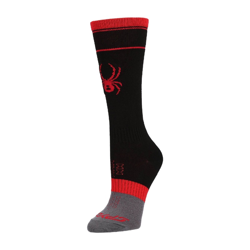 Spyder Bug Youth Liner Ski Socks Black XS
