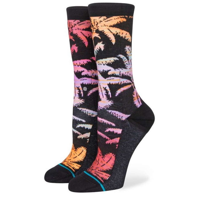Stance Ladies Palmer Crew Socks 2023 BLACK M