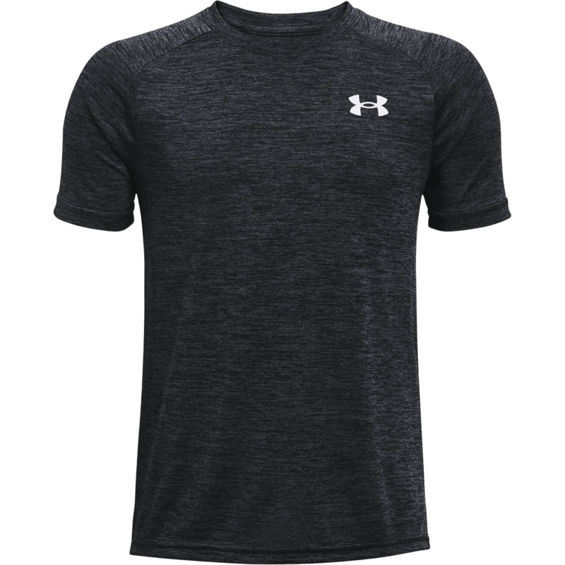 Youth UA Tech 2.0 Short Sleeve 001-Black/White XS
