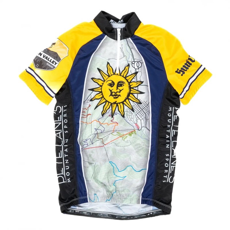Pearl Izumi Cycling Jersey Sun Valley Idaho – Youth Large Purple/Yellow