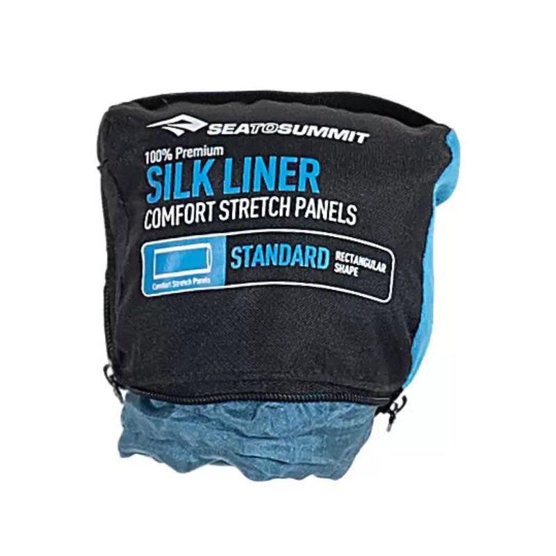 Sea To Summit Silk Sleeping Bag Liner see tech specs Blue