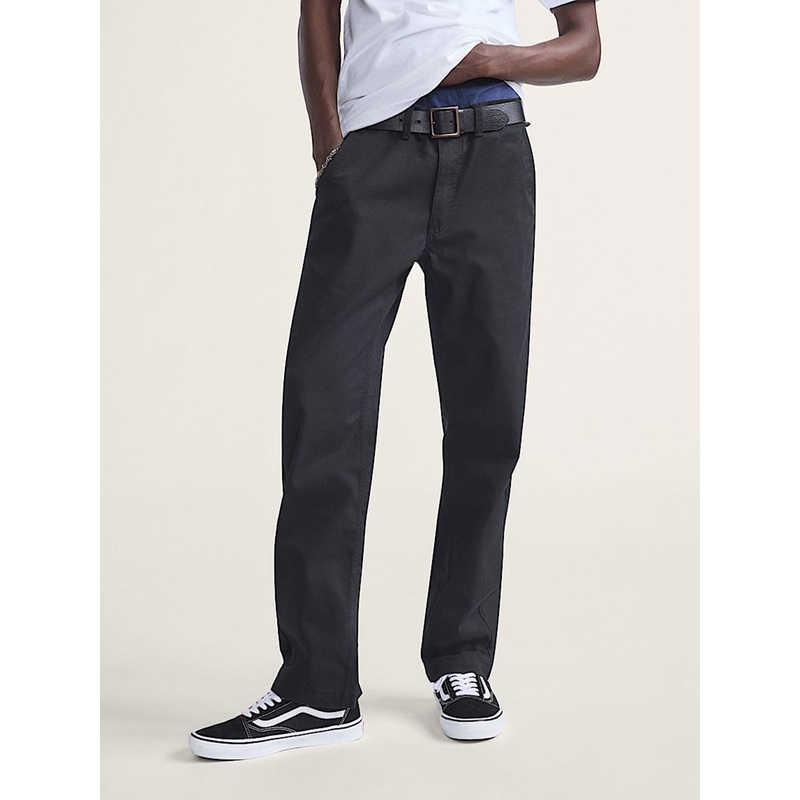 Authentic Chino Relaxed Pants 25X30 BLACK (BLK)
