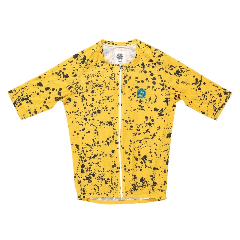 Ostroy Banana Mesh Bike Jersey L Yellow
