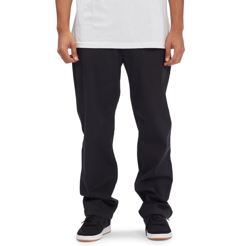 Worker Relaxed Fit Chino Pants 30X32 BLACK (KVJ0)