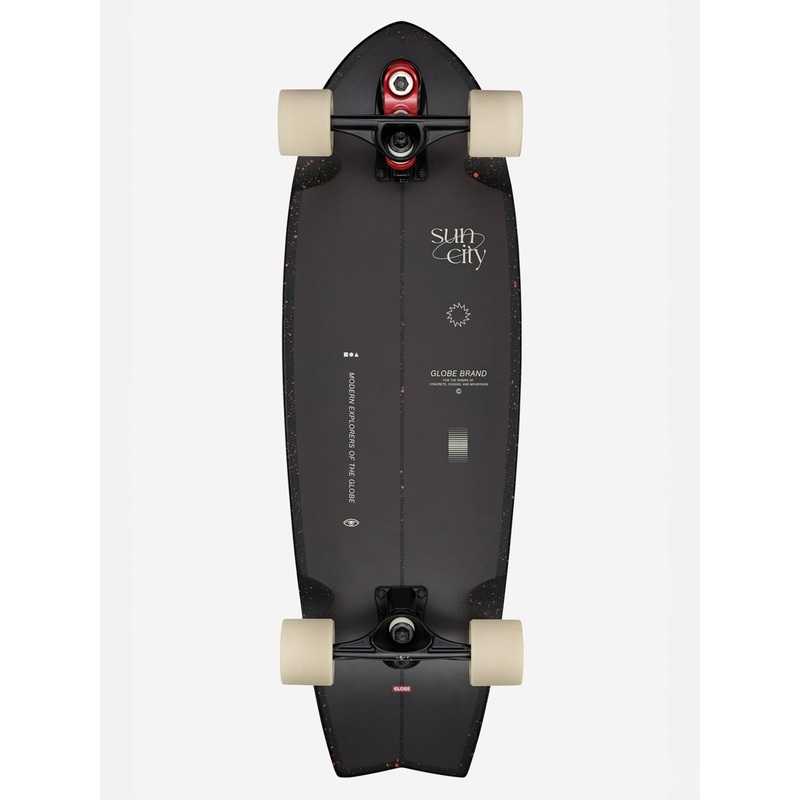 Sun City 2 Astro Red 30” Complete Cruiser 30 ASTRO RED