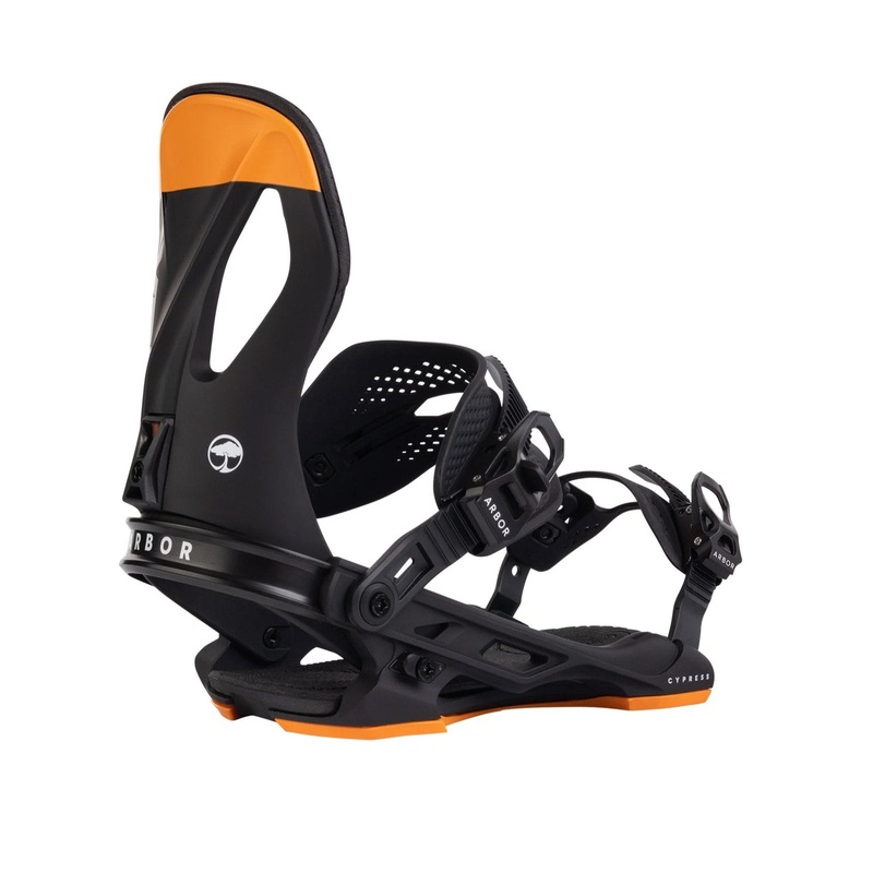 Arbor Cypress Snowboard Binding 2025 BLK ORNG M