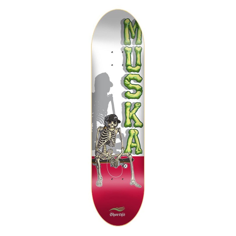 Muska Skeleton 8.25” Skateboard Deck 8.25 MULTI