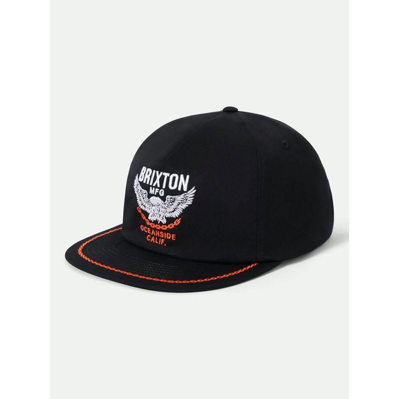 Waller Snapback Hat O/S BLACK