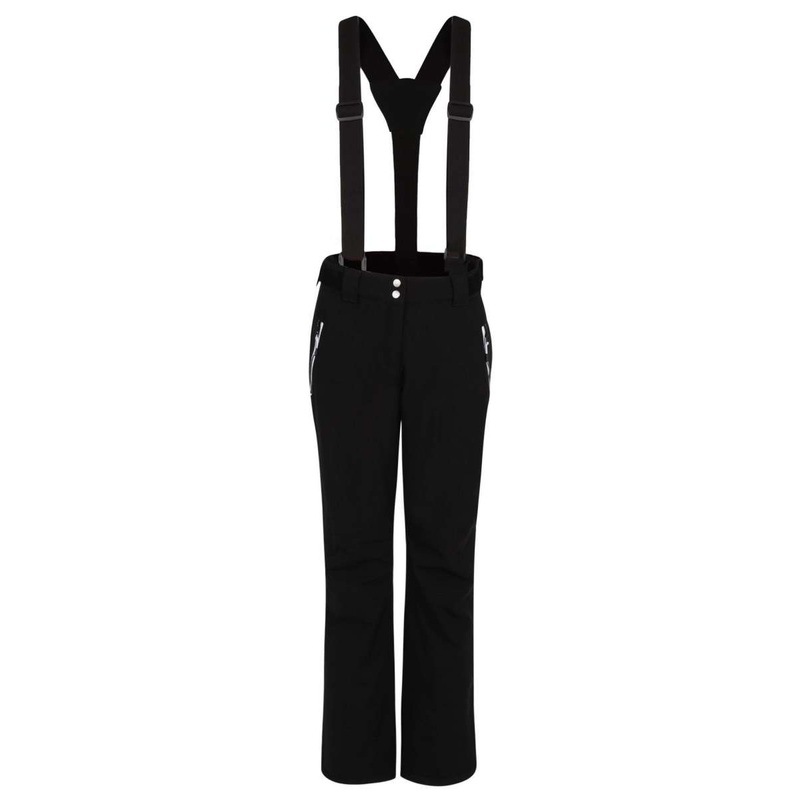 Dare2B Ladies Effused II Shell Pant Short 2024 BLACK 4-S