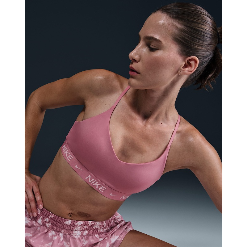 Women’s Indy Light Support Padded Adjustable Sports Bra ELEMENTAL PINK M