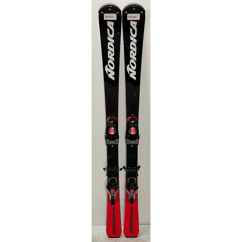 2026 Nordica Dobermann SLJ 135cm Jr Skis w/ TCX 10 Bindings (360)