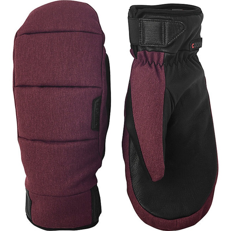 Hestra Unisex CZone Frame Mitt 7 (S) Bordeaux New