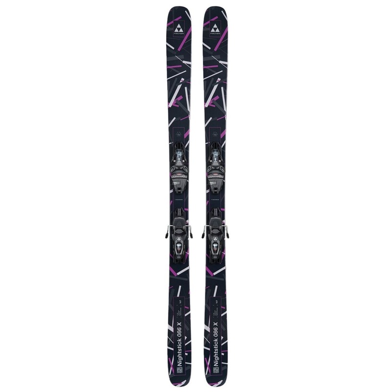 2026 Fischer Nightstick 86X Skis w/ RSW10 Bindings 151 cm