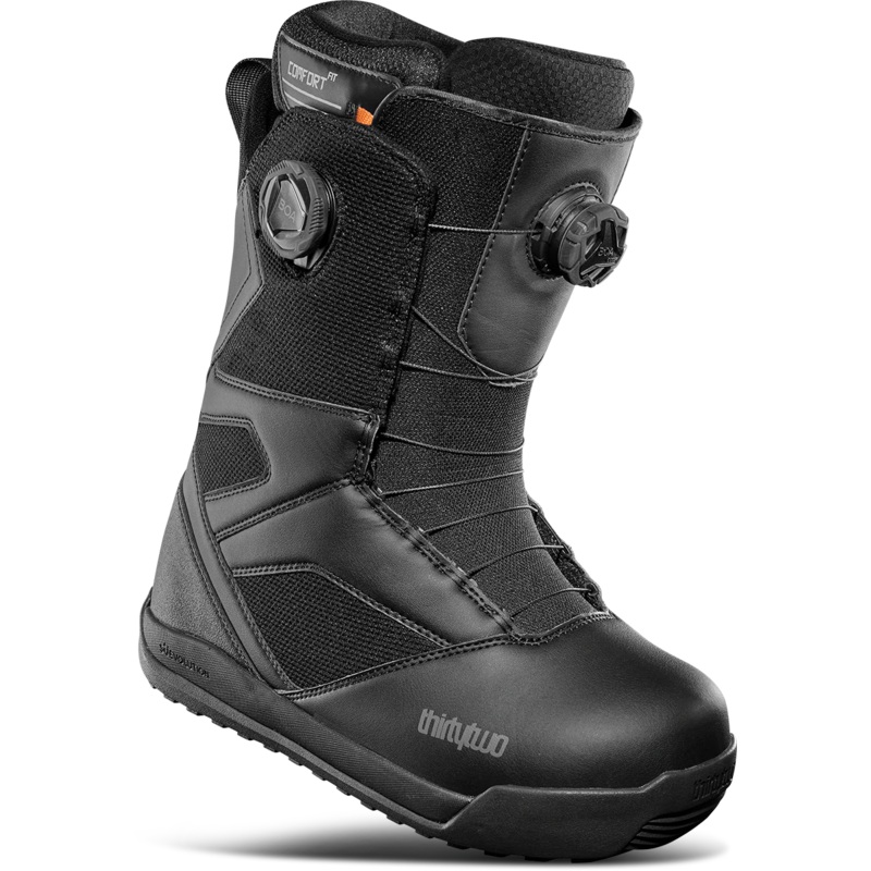 ThirtyTwo STW Double Boa Snowboard Boot 2025 10 Black/Black