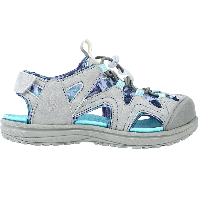 Youth Toddler Burke 4.0 044-Gray/Aqua 6