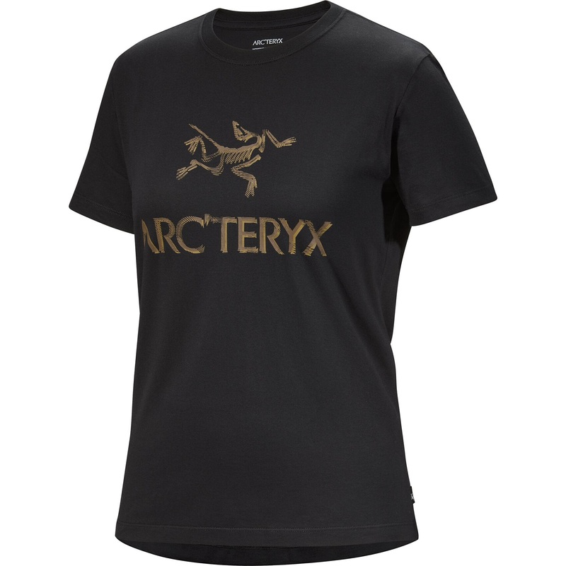 Arc’word Cotton T-shirt Women’s BLACK XS