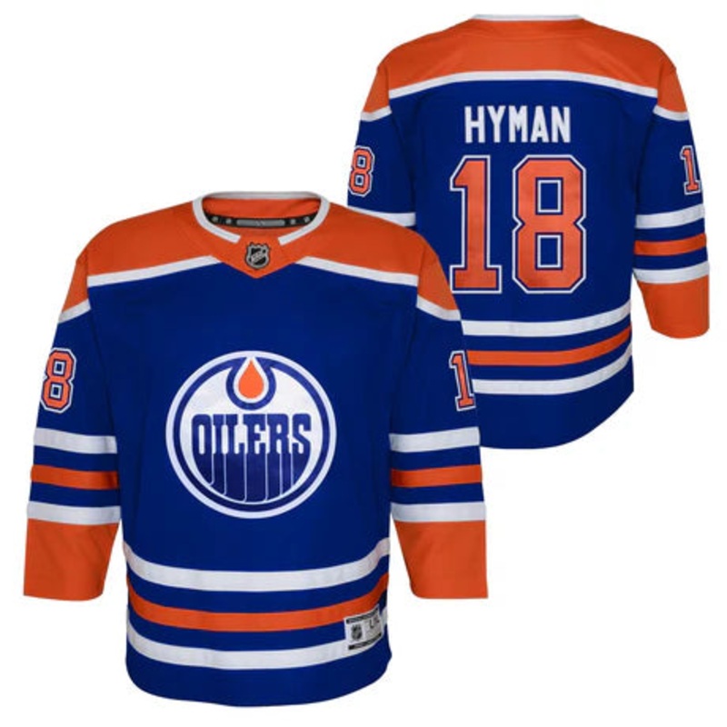 Junior Premier Jersey – Edmonton Oilers – Hyman HOME S/M