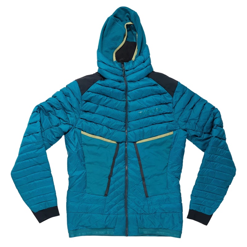Black Yak Hooded Insulation Jacket – Women’s M Teal