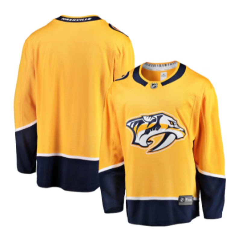 Nashville Predators Home Breakaway Jersey – Blank HOME M