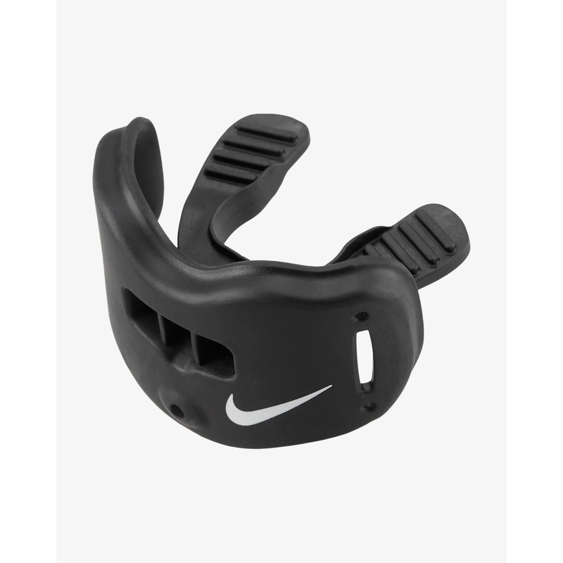 Big Kid’s Alpha 2.0 Football Lip Protecting Mouthguard BLACK/WHITE
