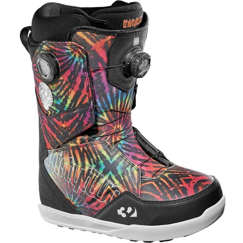 ThirtyTwo Lashed Double BOA x Pat Fava Snowboard Boot 2024 BLACK PRINT 8.5