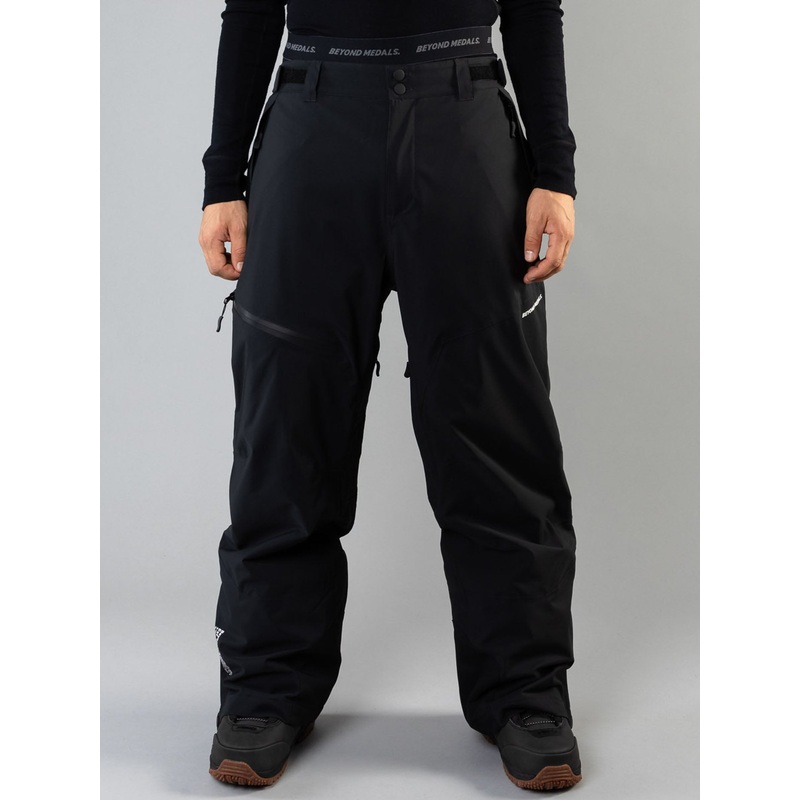 Zip Pants MED BLACK
