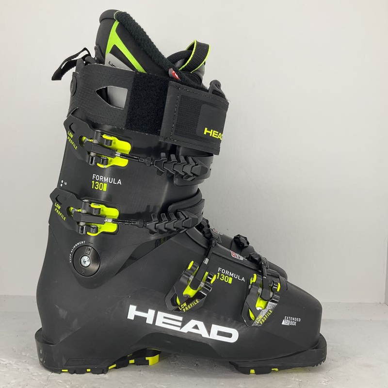 2023 Head Formula 130 GW Ski Boots 28.5 Black/Yellow Used