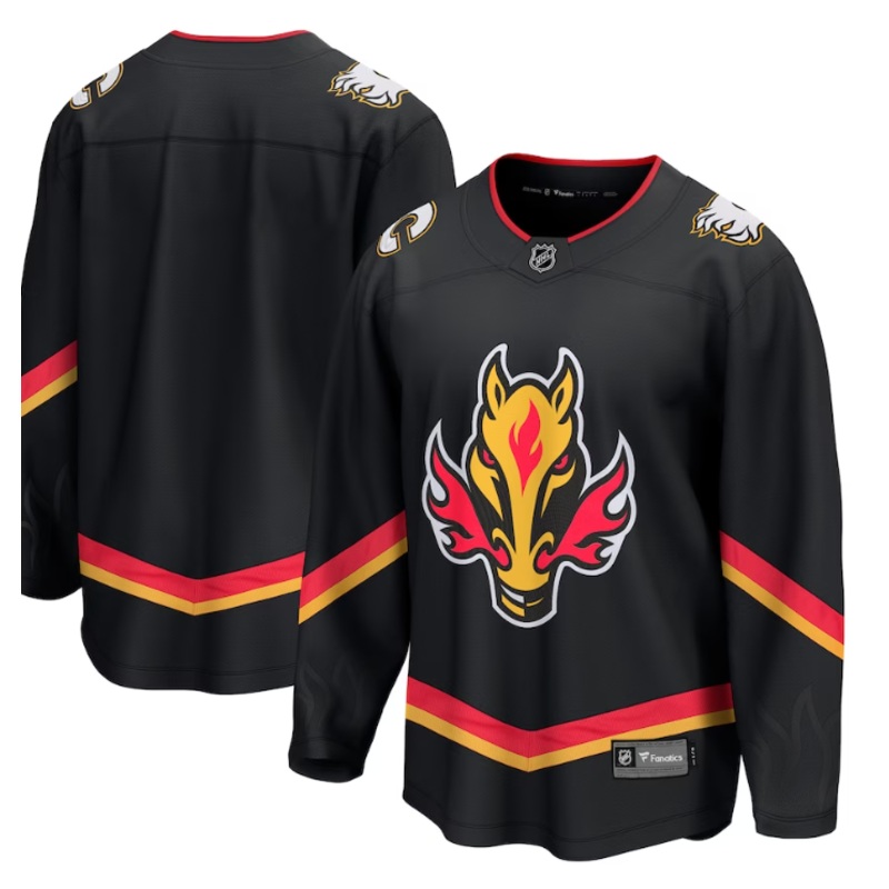 Youth Premier Jersey – Calgary Flames – Alternate Blank ALTERNATE S/M