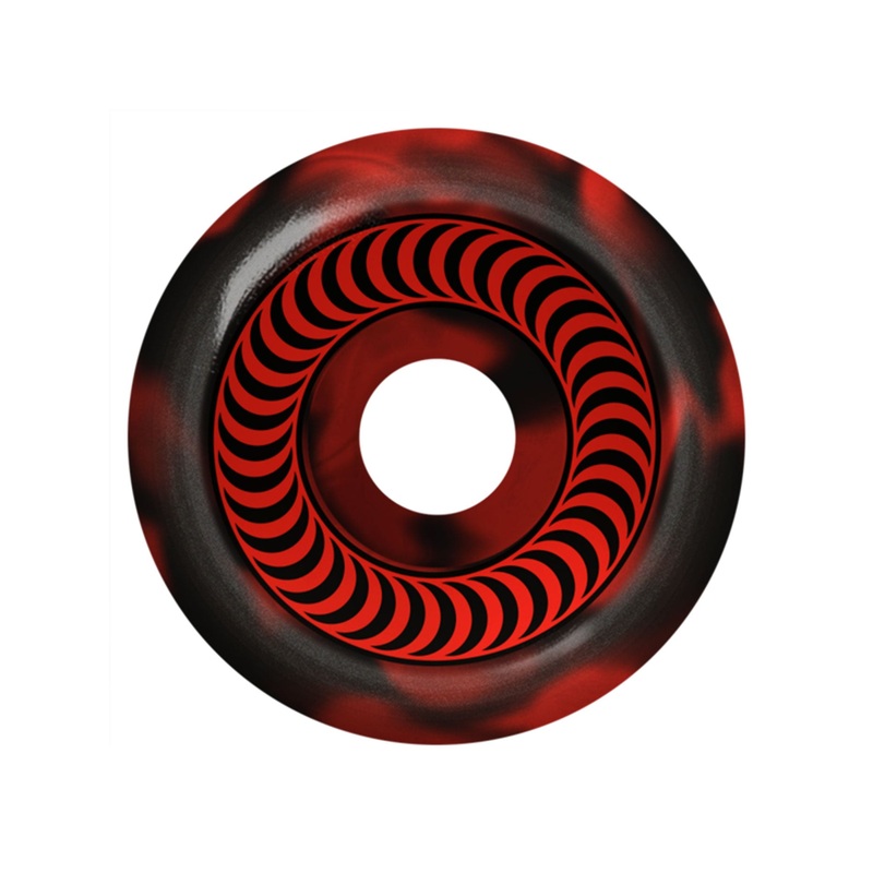 F4 OG Classic Black/Red Swirl Skateboard Wheels 54MM/99DU BLACK/RED SWIRL