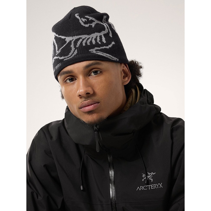 Bird Head Toque Beanie O/S BLACK/VOID