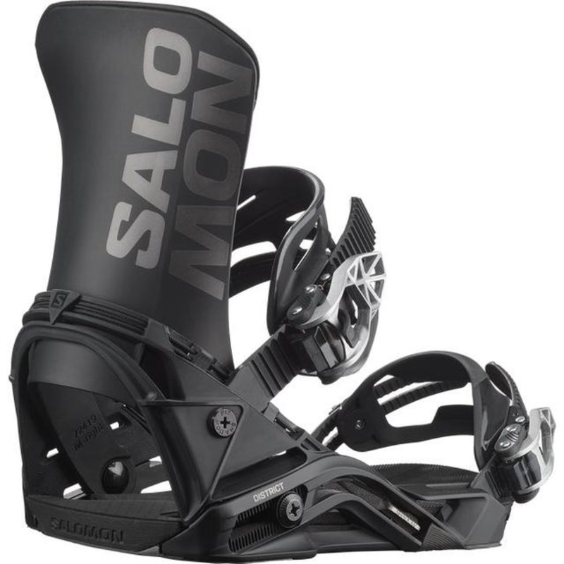 Salomon District Men’s Snowboard Bindings Medium Black